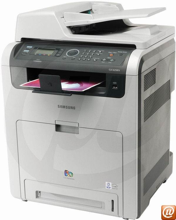 CLX-6250FX/XAZ - Impressora Multifuncional Laser Color Samsung CLX-6250FX (Impresso / Cpia: 24ppm; Scanner Duplex; Fax) Duplex